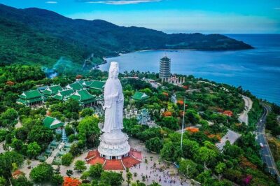 Monkey mountain-Huge Lady Buddha-Marble mountains & Am Phu caves - The low-stress art break: sculpture village at the foot of the mountain