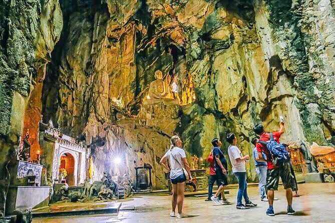 Monkey mountain-Huge Lady Buddha-Marble mountains & Am Phu caves - Guides, pace, and group size: why this tour feels smooth