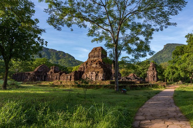 My Son Sanctuary And Marble Mountains Full-day Tour - Linh Ung Pagoda on Son Tra Peninsula: a quieter finale