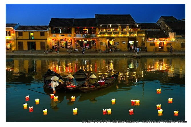 Private Full Day Tour in Hoi An - Hoi An at night: lantern release on the Thu Bon River and night market time