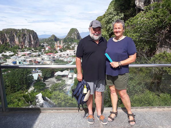 Private Jeep tour Monkey Mountains -Son Tra and Marble by SUV car - Marble Mountains by SUV: Caves, Tunnels, and the Cham-Style Buddha