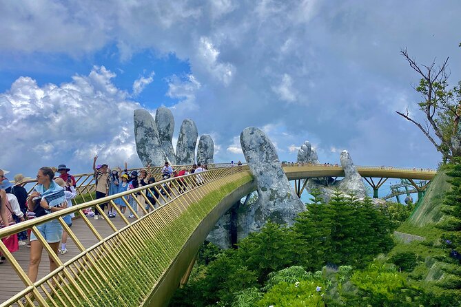 Private Shore Excursion from Tien Sa Port to Golden Bridge - Fantasy Park: 90 activities for families and thrill seekers