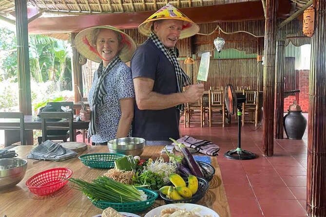 RICE PAPER Noodle Making Experience & Hoi An Cooking Class Class - Lantern making and the meal you helped create