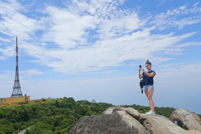 Scooter Adventure on Monkey Mountain - Ban Co Peak near InterContinental: drinks, fruit, and sea breeze