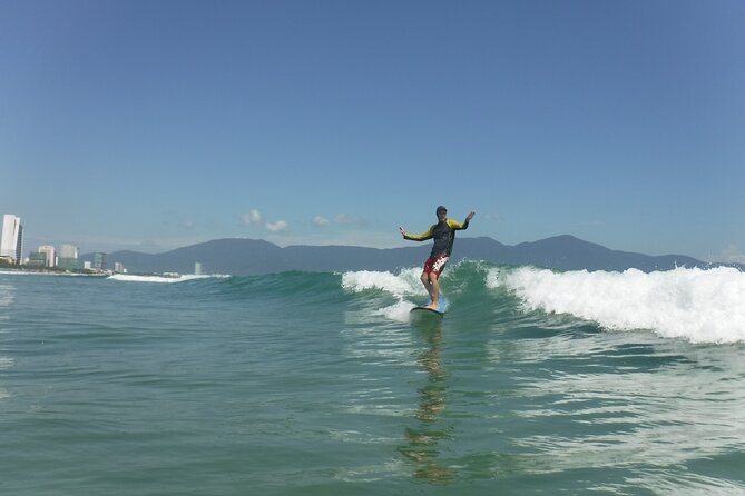 Surf Lessons - Entering Da Nang’s surf zone at My Khe Beach
