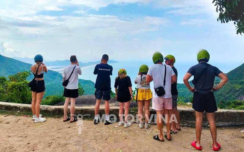 Top Gear Hai Van Pass Motorbike Adventure - by Motorvina - Downhill to Da Nang: beach riding and Marble Mountains trekking